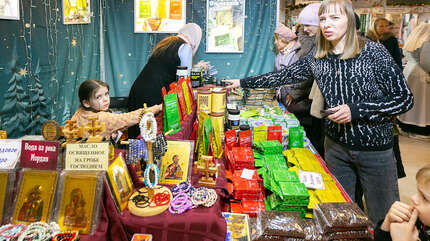 Один день на Рождественском фестивале «Радость»