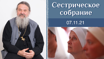 Бог помогает, когда заканчиваются силы. Сестрическое собрание с о. Андреем Лемешонком 07.11.2021