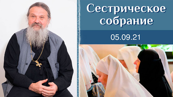 Как начать жить заново? Сестрическое собрание с о. Андреем Лемешонком 05.09.2021