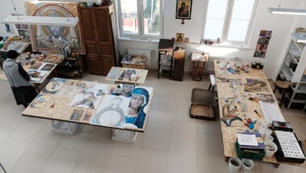 Мозаичная мастерская Свято-Елисаветинского монастыря