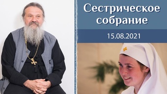 Умение поддержать друг друга. Сестрическое собрание с о. Андреем Лемешонком 15.08.2021