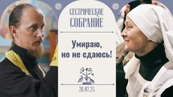 Смотря как мы воспринимаем жизнь. Сестрическое собрание с о. Родионом (Альховиком) 28.07.2024