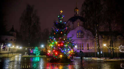 Богослужение в новогоднюю ночь