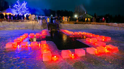 На Крещение