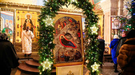 Навстречу родившемуся Спасителю