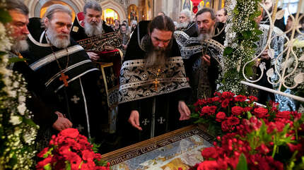 Вынос плащаницы. Чин погребения