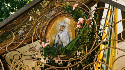 Праздник Троицы у матушки Валентины