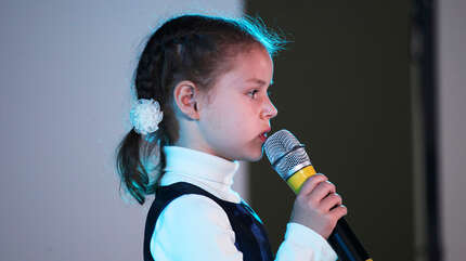 На концерте