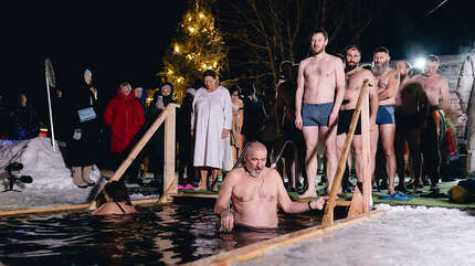 В праздник Крещения Господня