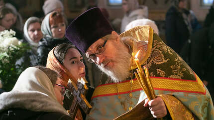 В праздник Сретения Господня