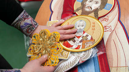 В швейной мастерской