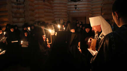 Постриг в нашем монастыре