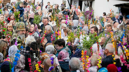 В Вербное воскресенье