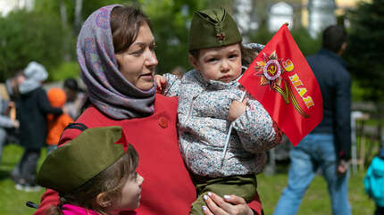 День Победы в нашем монастыре