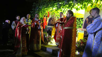 Престольный праздник на мужском подворье