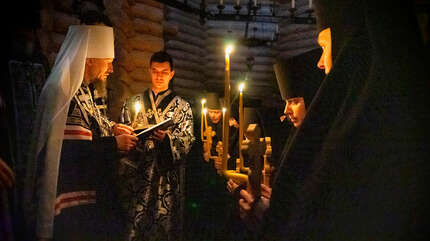 Постриг в нашем монастыре