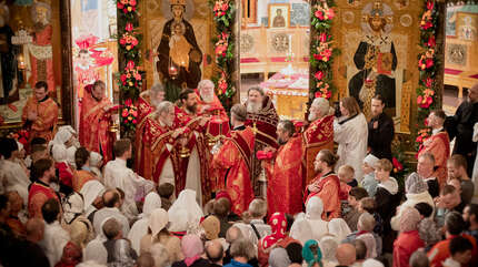 «Воскресение Твое, Христе Спасе, ангели поют на небесех...»