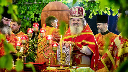 Престольный праздник на мужском подворье