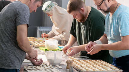 В просфорной