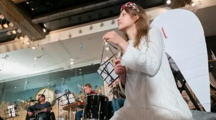 Воскресный день на «Радости»