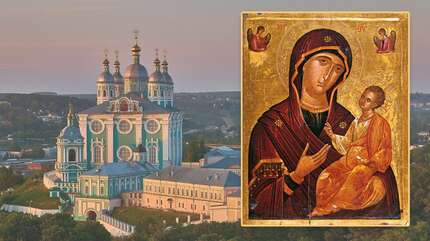 Смоленская икона Божией Матери