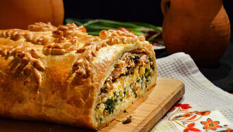 Рецепты постной кулебяки