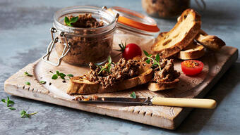 Рецепты вкусных закусок: паштеты