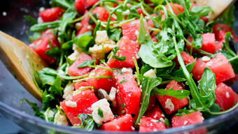 Весенние овощные салаты