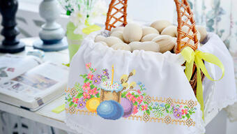 Вышивка «Пасхальное яйцо»