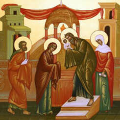 Сретение Господне: расписание праздничных богослужений в монастыре