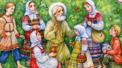 Из детских воспоминаний о преподобном Серафиме Саровском