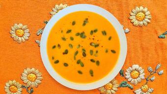 Вкусный тыквенный крем-суп