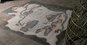 мозаика, карта святых мест