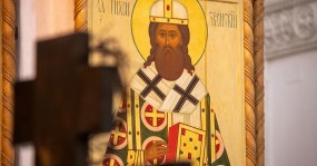 крест икона святителя Тихона Задонского