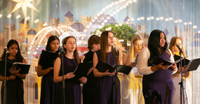 выступление девушек