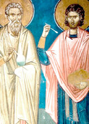 Свт. Никита, затворник Печерский, еп. Новгородский