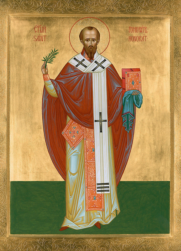 Свт. Гонорат, еп. Арльский