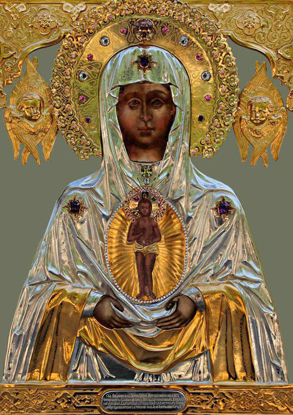 Албазинская икона Божией Матери «Слово плоть бысть»