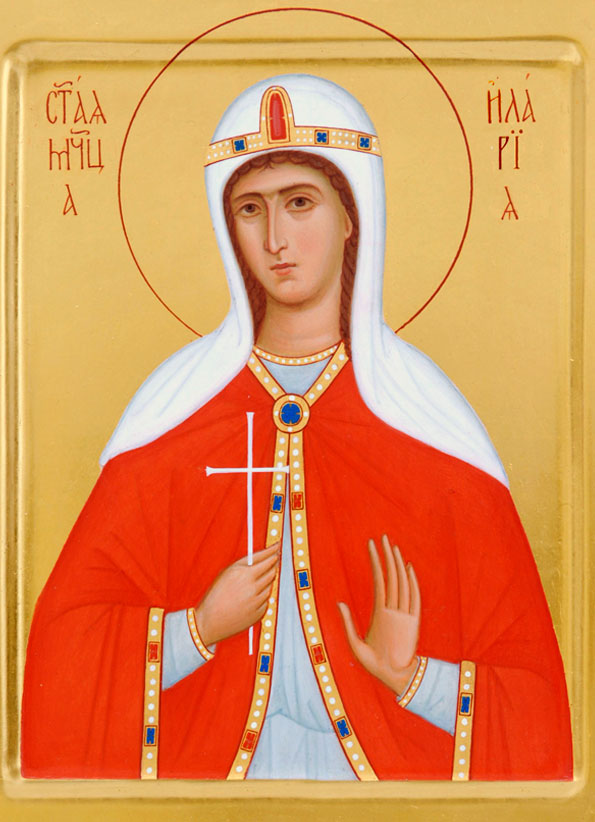 Мчц. Илария, жена мч. Клавдия трибуна 