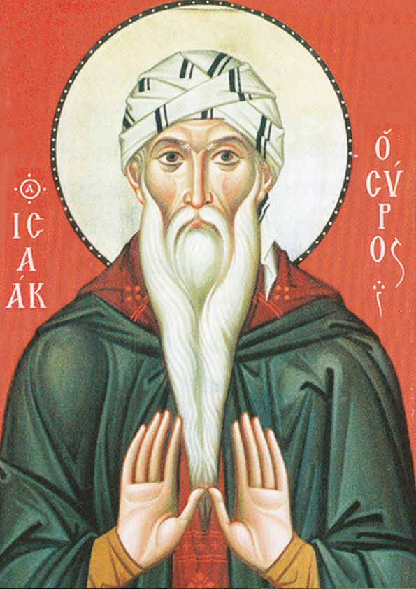 Прп. Исаак Сирин, в Сполете Италийском