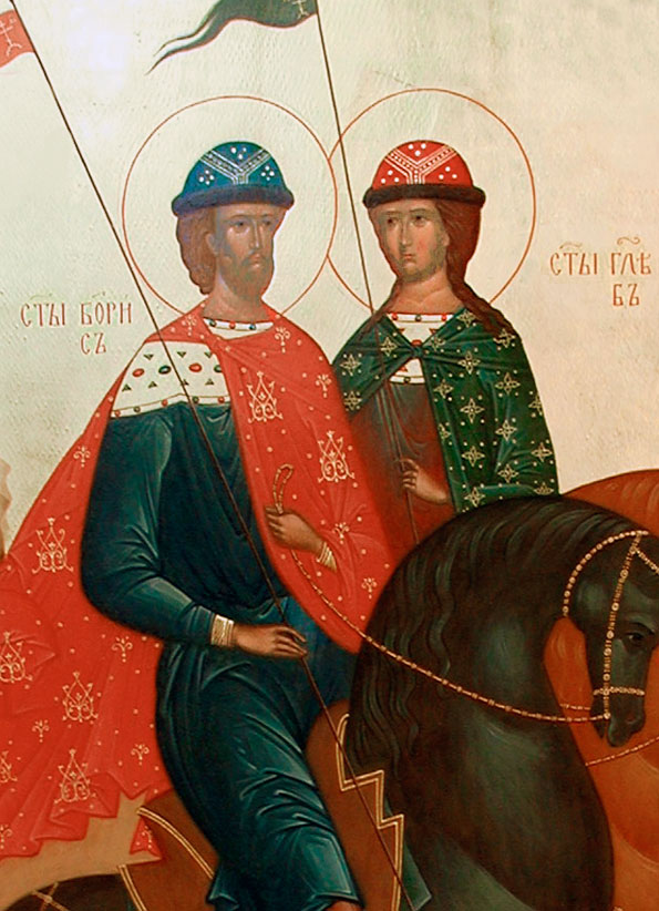 Блгвв. кнн. Российские Борис и Глеб