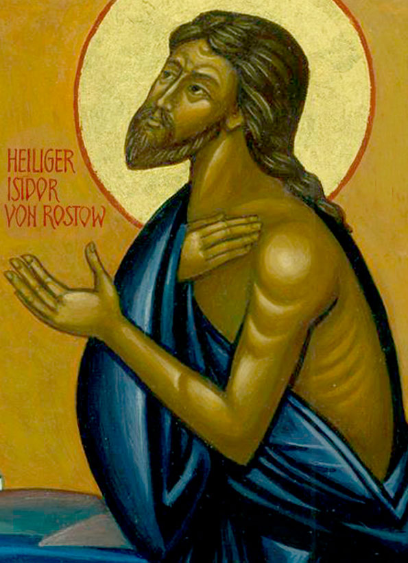 Блж. Исидор, Христа ради юродивый