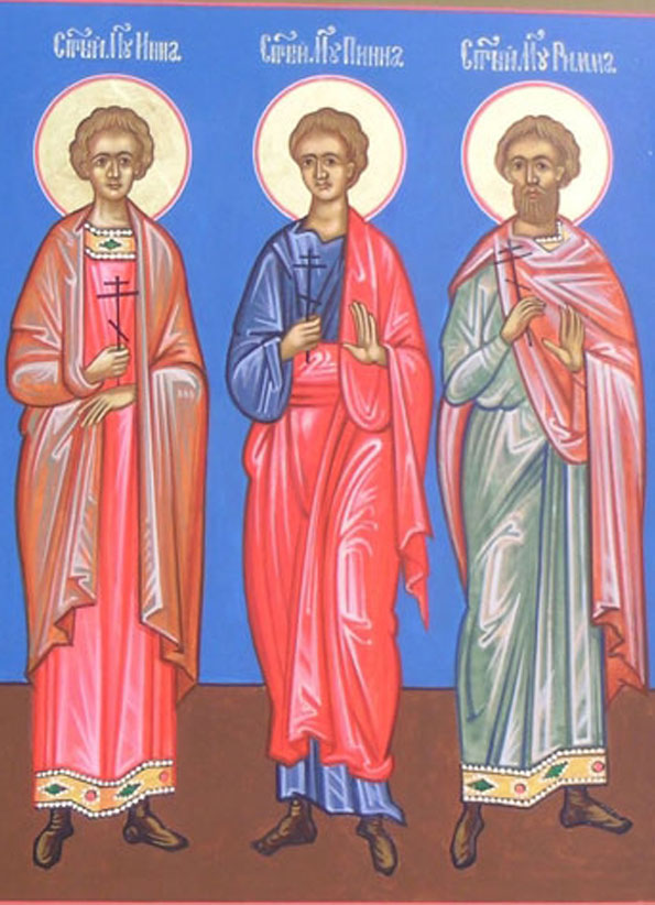 Мчч. Инна, Пинна и Римма