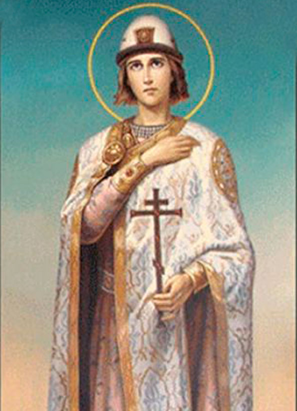 Блгв. кн. Глеб Владимирский (сын св. Андрея Боголюбского)