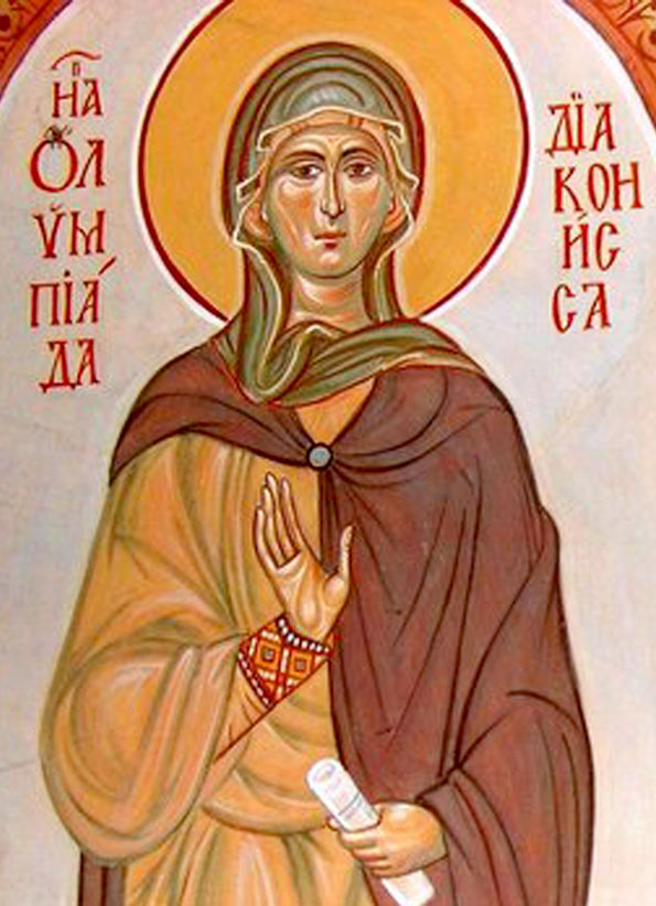 Св. Олимпиада диаконисса
