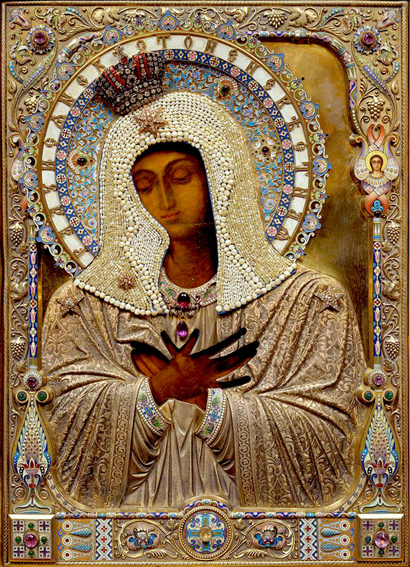 «Умиление» Серафимо-Дивеевская икона Божией Матери