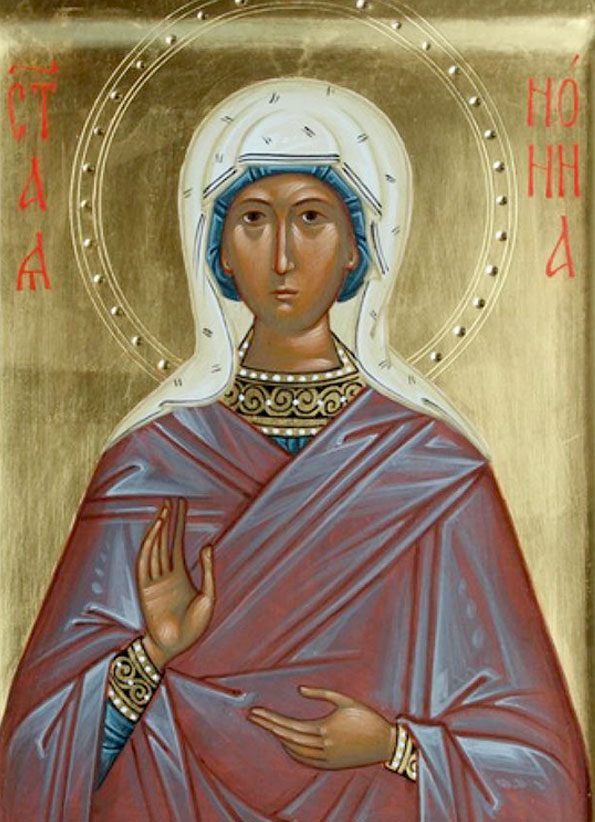 Прав. Нонна, мать свт. Григория Богослова 