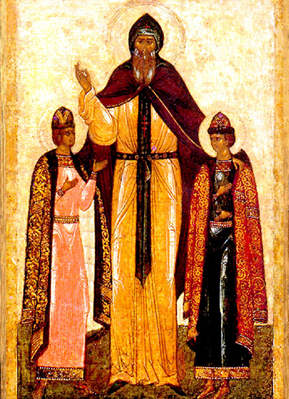 Блгвв. кнн. Феодор Смоленский и чада его Давид и Константин, Ярославские, чудотворцы