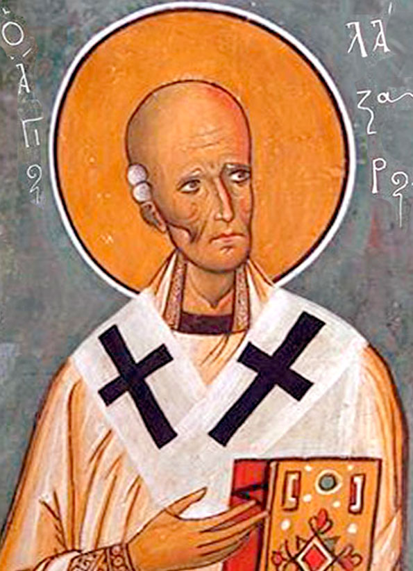 Прав. Лазарь Четверодневный, еп. Китийский