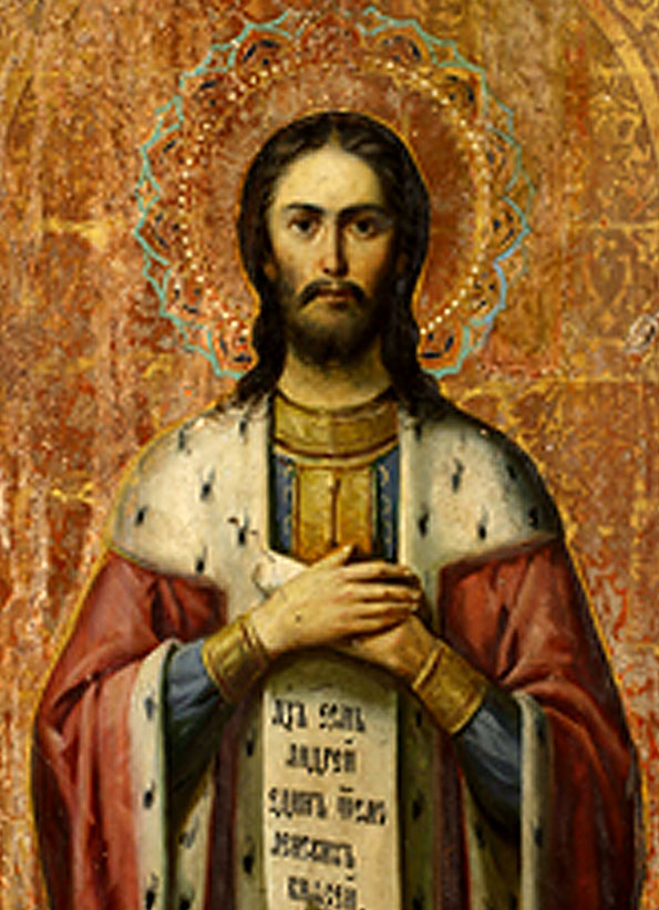 Блгв. кн. Андрей Смоленский в Переславле-Залесском